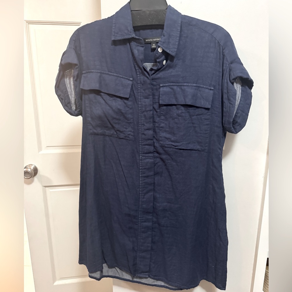 Banana Republic Navy mini dress